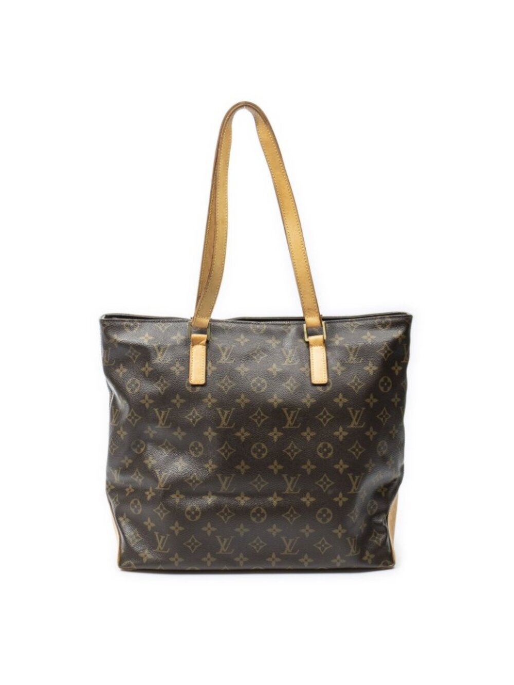 ★SOLD★ Louis Vuitton Cabas Mezzo Brown Monogram Canvas Tote - Picture 5 of 10